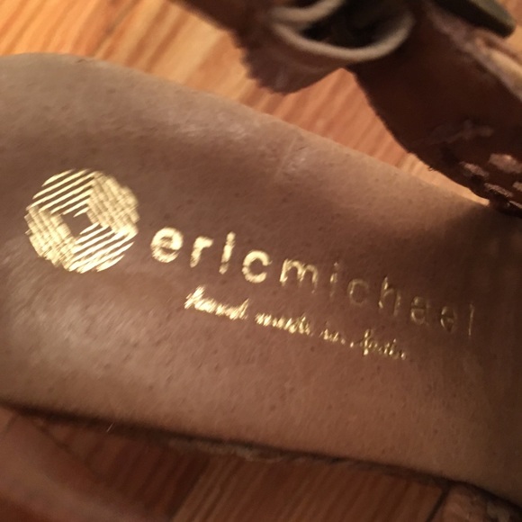 Eric Michael Tan Heel Espadrilles - Picture 4 of 7